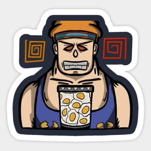 Protein lovers Sticker